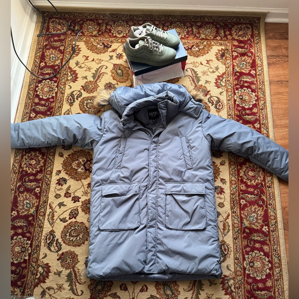 Puffer Coat w/ Fur Hood